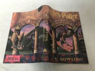 1998 Harry Potter and the Sorcerer ' s Stone,  1st American Edition,  Hardcover 8