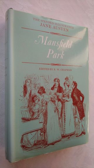 Jane Austen Mansfield Park H/b Oxford Illustrated 1978 R W Chapman Unread