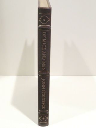 Easton Press 100 Greatest Books " Of Mice And Men " John Steinbeck