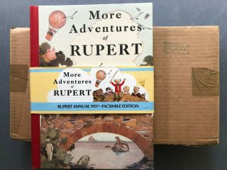 More Adventures Of Rupert.  Collectors Facsimilie Of 1937 Annual