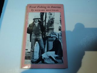 Vintage Paperback " Trout Fishing In America " By Richard Brautigan 11th Printing
