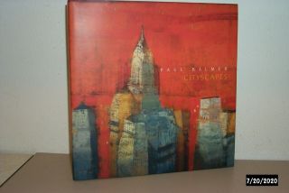 International Artist Paul Balmer Cityscapes 2011 First Edition Hardcover