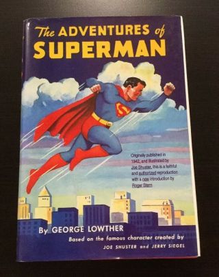 The Adventures Of Superman By George Lowther Hcdj Applewood Books 1995 Reprint
