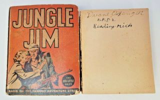 Vintage - 1936 - The Big Little Book - Jungle Jim - By Alex Raymond
