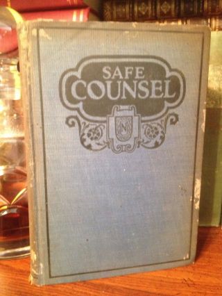 1928 Safe Counsel Or Practical Eugenics (safe Sex,  Health,  Medicine,  Science)