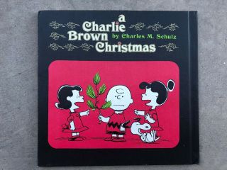 A Charlie Brown Christmas,  Charles Schulz 1965 1st Ed 1st Printing Hbd - Vintage