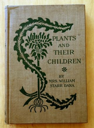 Plants And Their Children By Mrs.  William Starr Dana 1896 Illustrated Book
