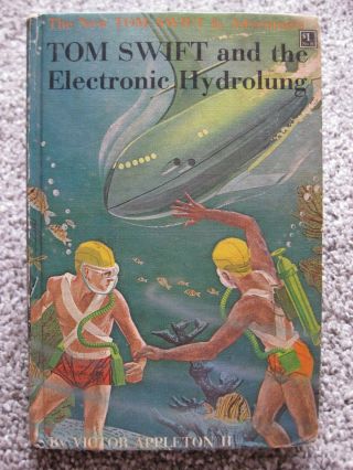 Tom Swift And The Electronic Hydrolung (hb) Grosset & Dunlap 1961 Collectible