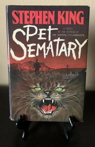 Stephen King Pet Sematary 1st Bce Edition (1983) Book Hardcover