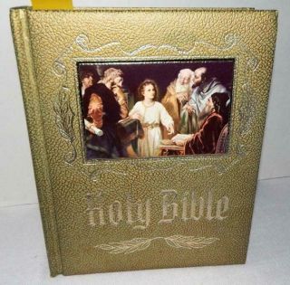 Vintage 1964 Holy Bible Master Reference King James Version Red Letter Edition