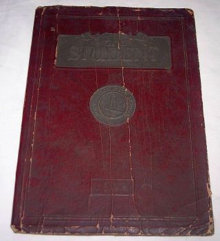 The Student 1928 Port Huron High School Yearbook With Many Autographs Michigan