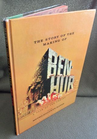 The Story Of The Making Of Ben - Hur A Tale Of The Christ Fold - Out Posters 1959 Hb