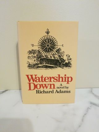 Watership Down Richard Adams 1972 Vintage Book Like