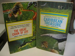 Caribbean Treasure Ivan Sanderson - The Great Chain Of Life Joseph Wood Krutch