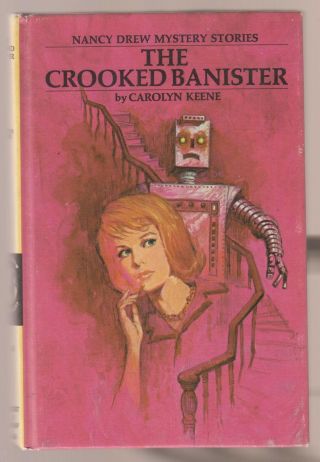 1971 Vg 48 Hc First Ed Nancy Drew Mystery The Crooked Banister Carolyn Keene