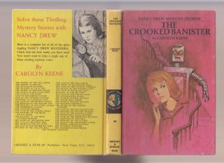 1971 VG 48 HC First Ed Nancy Drew Mystery The Crooked Banister Carolyn Keene 2