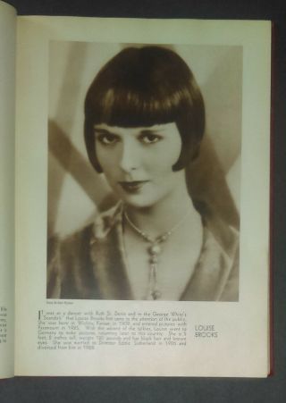1930 Book Louise Brooks Laurel And Hardy Greta Garbo Buster Keaton Anna May Wong