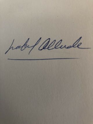 Eva Luna,  Isabel Allende,  Franklin Library,  1988,  Signed,  First Edition 5