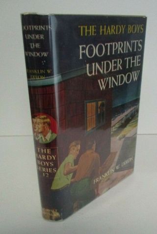 Hardy Boys 12 Footprints Under The Window By Franklin W.  Dixon,  In Dj
