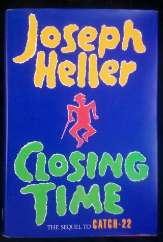 2 Joseph Heller - Catch 22 & CLOSING TIME - Hardcover Book - 1961 Catch - 22 SEQUEL 4