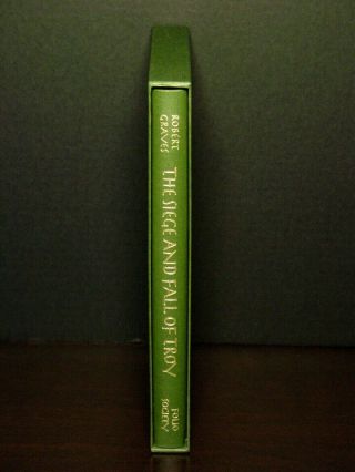 The Siege And Fall Of Troy - Robert Graves - Folio Society - With Slipcase - Fine