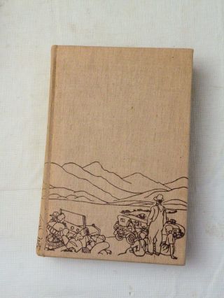 1939,  The Grapes Of Wrath By John Steinbeck Viking Hb (no Dj),  1st Ed 7th Pr,  Vg
