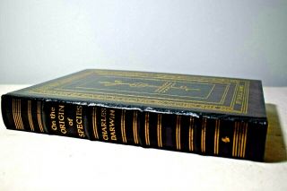 The Origin Of Species Darwin Easton Press Greatest Books Ever Written Leather
