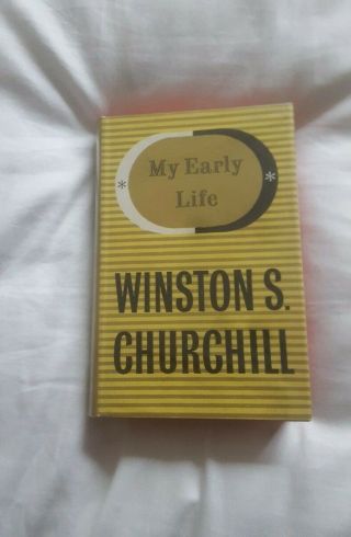 Winston Churchill Memoirs My Early Life 1947 Hardcover Unread