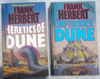 Frank Herbert Heretics Of Dune / Chapter House Dune Nel 1980s Pb
