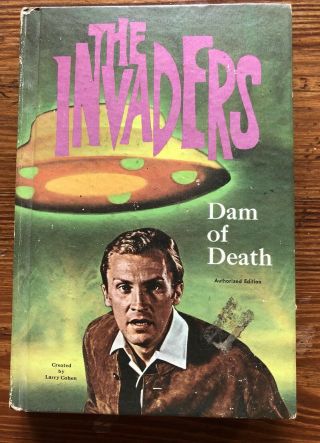 1967 Book The Invaders Dam Of Death Tv Series Jack Pearl