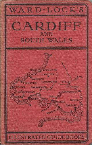 Ward Lock Red Guide - Cardiff And South Wales - 1950 - 8th Edition - Maps/plans