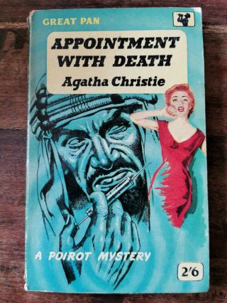 Agatha Christie Appointment With Death Hercule Poirot Great Pan Books 1959