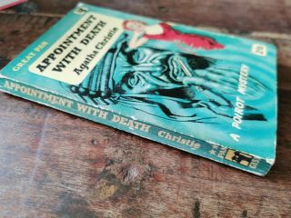 Agatha Christie Appointment With Death HERCULE POIROT GREAT PAN Books 1959 2