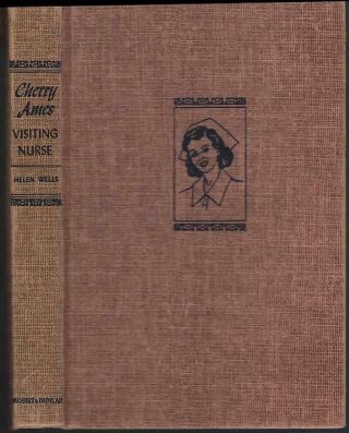 Cherry Ames Visiting Nurse By Helen Wells 1947 Red Tweed Girl 