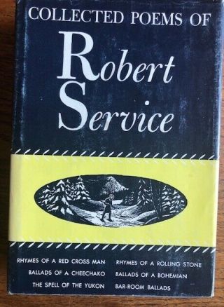 Collected Poems Of Robert Service,  Hardcover 1970