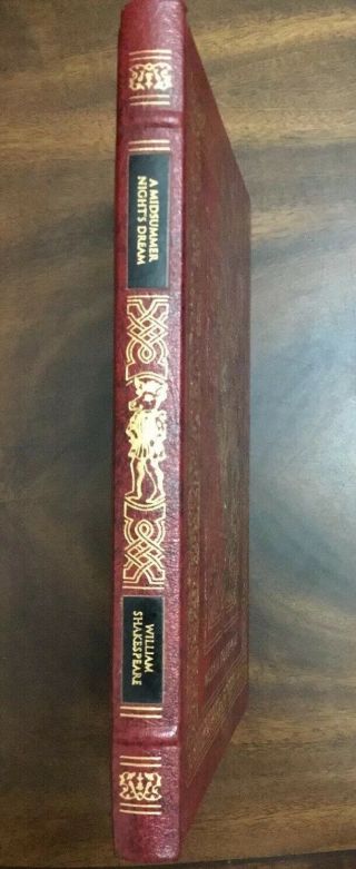 A Midsummer Nights’s Dream by William Shakespeare 1992 The Easton Press Book 3