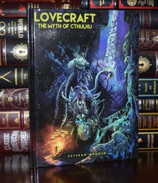 Myth Of Cthulhu Horror By H.  P.  Lovecraft Illustrated Deluxe Hardcover Gift
