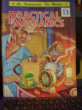 F J Camm Practical Mechanics Mag February 1957 Automatic Tea Maker