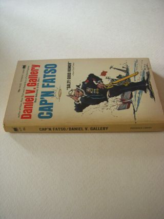 CAP ' N FATSO by DANIEL V.  GALLERY,  PAPERBACK LIBRARY 64 - 393,  2ND,  1971,  PB 3
