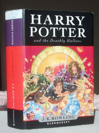 J.  K.  Rowling Harry Potter And The Deathly Hallows 1st Edition Hb
