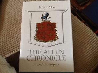 Allen The Alien Chronicle A Family 0863034098 Hardback Book (sh2)
