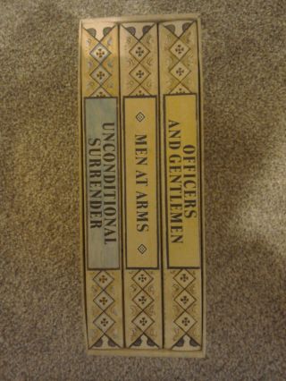 Evelyn Waugh Sword Of Honour Trilogy Folio Society Three Volumes Slipcase
