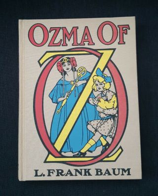 Ozma of Oz L Frank Baum Facsimile Editions Charles Winthrope Sons 5