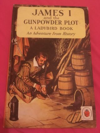 Vintage Ladybird James I And The Gunpowder Plot Book Series 561 1st Edition