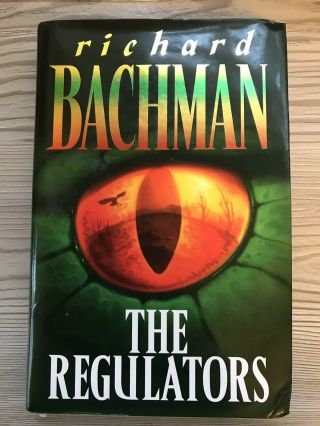 The Regulators By Stephen King As Richard Bachman Hardback 1st Edition 1st Print