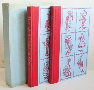 Through The Looking Glass & Alice In Wonderland Folio Society 1992 Lewis Carroll