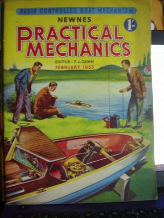F J Camm Practical Mechanics February 1953 Making Weathervanes Cycle Side Car