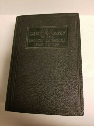 Vintage COLLIER ' S Dictionary of the English Language 1928 Edition 4