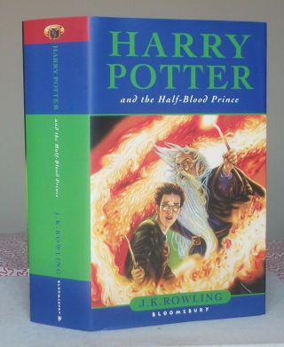 J.  K.  Rowling Harry Potter And The Half Blood Prince 1st Edition Hardback