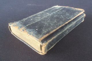 Leatherbound Pocket Testament,  1870,  American Bible Society (post - Civil War)